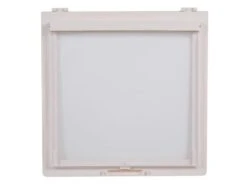 MPK Vliegenhor Verduist 40X40 -Camping Gasstel Winkel 46959 ocs vliegenhor met verduistering en frame wit