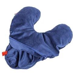 Cuddlebug Kussen 2 In 1 - Blauw -Camping Gasstel Winkel Cuddlebug Kussen 2 In 1 Blauw open