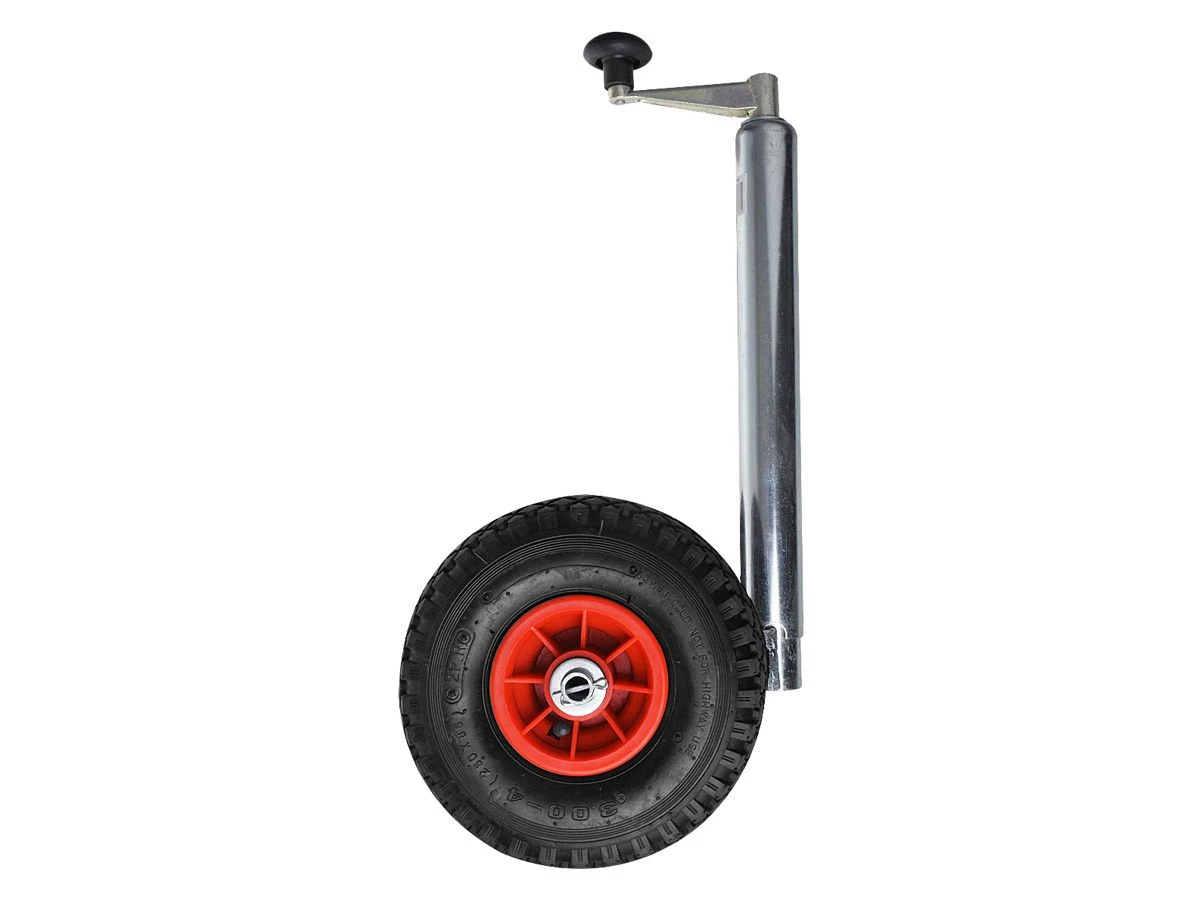 Dubbel Neuswiel 48Mm 2X Velg Kunststof Met Luchtband 260X85Mm 4 Dubbel Neuswiel 48Mm 2X Velg Kunststof Met Luchtband 260X85Mm - Afbeelding 2