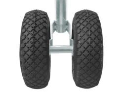 Dubbel Neuswiel 48Mm 2X Velg Kunststof Met Luchtband 260X85Mm 7 Dubbel Neuswiel 48Mm 2X Velg Kunststof Met Luchtband 260X85Mm -Camping Gasstel Winkel Dubbel neuswiel 48mm 2x velg kunststof met luchtband 260x85mm detail