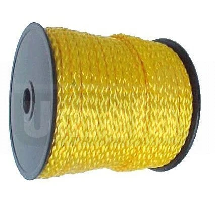 Campking Scheerlijn Nylon Op Rol | 3MM | 50 Meter | Geel 3 Campking Scheerlijn Nylon Op Rol | 3MM | 50 Meter | Geel