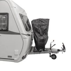 ProPlus Fietshoes Voor 2 Fietsen Op De Dissel -Camping Gasstel Winkel Fietshoesvoor2fietsenopdiesel zijkant