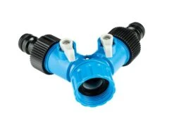 Haba Kraansplitter Reno 2-Weg -Camping Gasstel Winkel Haba kraan splitter 3