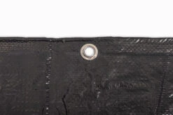 Happy Rhino Dekzeil PE -Camping Gasstel Winkel Happy Rhino PE Grondzeil oog detail