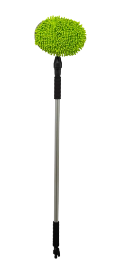 Happy Rhino Wasborstel Microfiber Teleschopische Steel 2Mtr