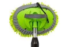 Happy Rhino Wasborstel Microfiber Teleschopische Steel 2Mtr -Camping Gasstel Winkel Happy Rhino Wasborstel microfiber telescopische steel 4