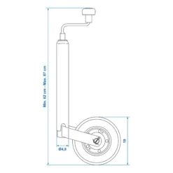 Neuswiel 48Mm Velg Metaal Met Rubberband 200X50Mm -Camping Gasstel Winkel Neuswiel 48mm Velg Metaal met Rubberband 200x50mm plattegrond