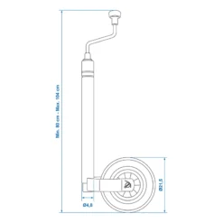 Neuswiel 48Mm Met Weegfunctie -Camping Gasstel Winkel Neuswiel 48mm met weegfunctie plattegrond