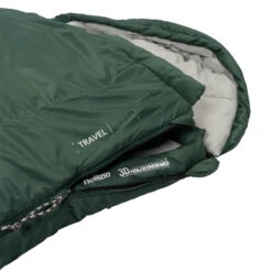 Nomad Slaapzak Aztec Premium Comfort - Groen -Camping Gasstel Winkel Nomad Deken Slaapzak Aztec Premium Comfort bovenkant detail rits