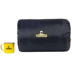 Nomad Slaapzak Brisbane - Dark Denim -Camping Gasstel Winkel Nomad Deken Slaapzak Brisbane Dark Denim pakmaat