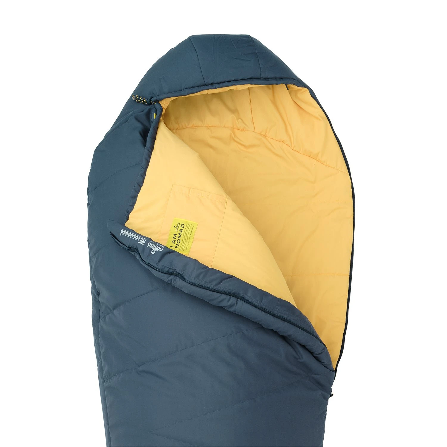 Nomad Mummy Slaapzak Bronco - Dark Navy 6 Nomad Mummy Slaapzak Bronco - Dark Navy - Afbeelding 4