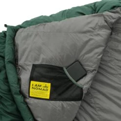 Nomad Mummy Slaapzak Taurus 400 -Camping Gasstel Winkel Nomad slaapzak taurus 400 groen 210 x 80 cm