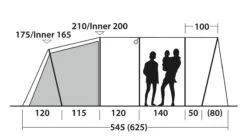 Outwell Tunneltent Denver 5 21 Outwell Tunneltent Denver 5 -Camping Gasstel Winkel Outwell Tunneltent Denver 5 10
