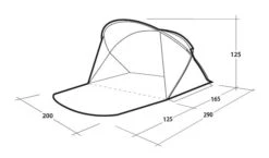 Outwell Whitby Beach Shelter -Camping Gasstel Winkel Outwell Whitby Beach Shelter 7