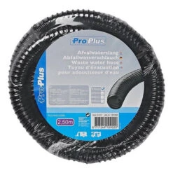ProPlus Afvalwaterslang Zwart 2 50M