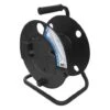 Proplus Kabelhaspel Leeg -Camping Gasstel Winkel ProPlus kabelhaspel zwart