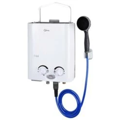 Qlima Geiser PGWH 1010 -Camping Gasstel Winkel Qlima Geiser PGWH 1010 rechterkantARrmzCCfsDLBR