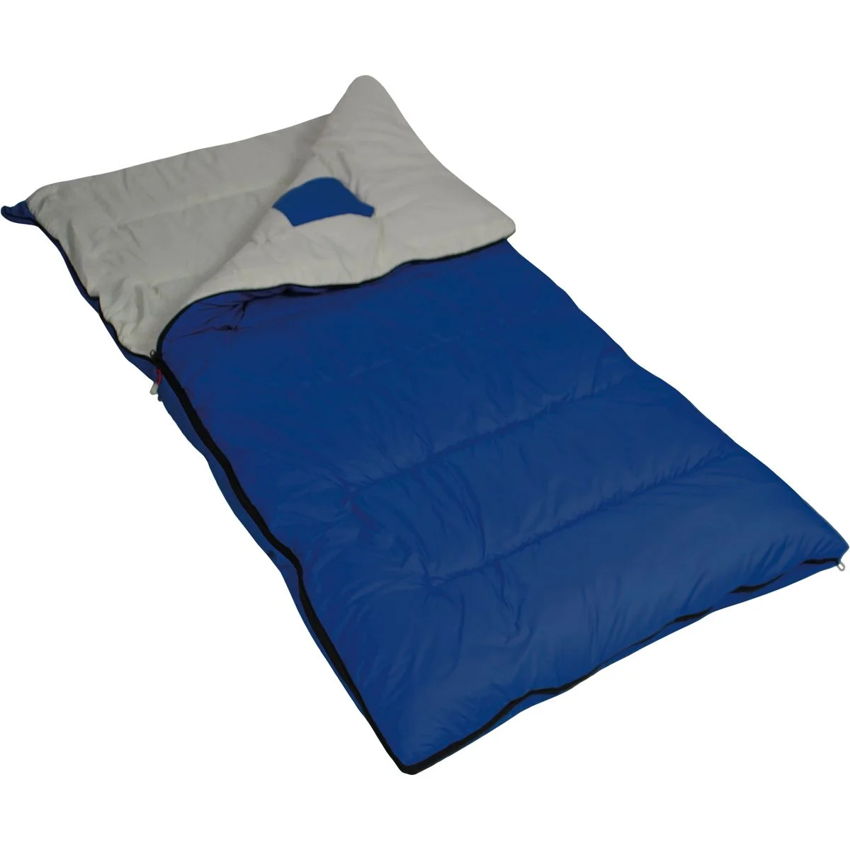 Polydaun Ropi Junior Slaapzak 70X160Cm Kobalt/Mist 4 Polydaun Ropi Junior Slaapzak 70X160Cm Kobalt/Mist - Afbeelding 2