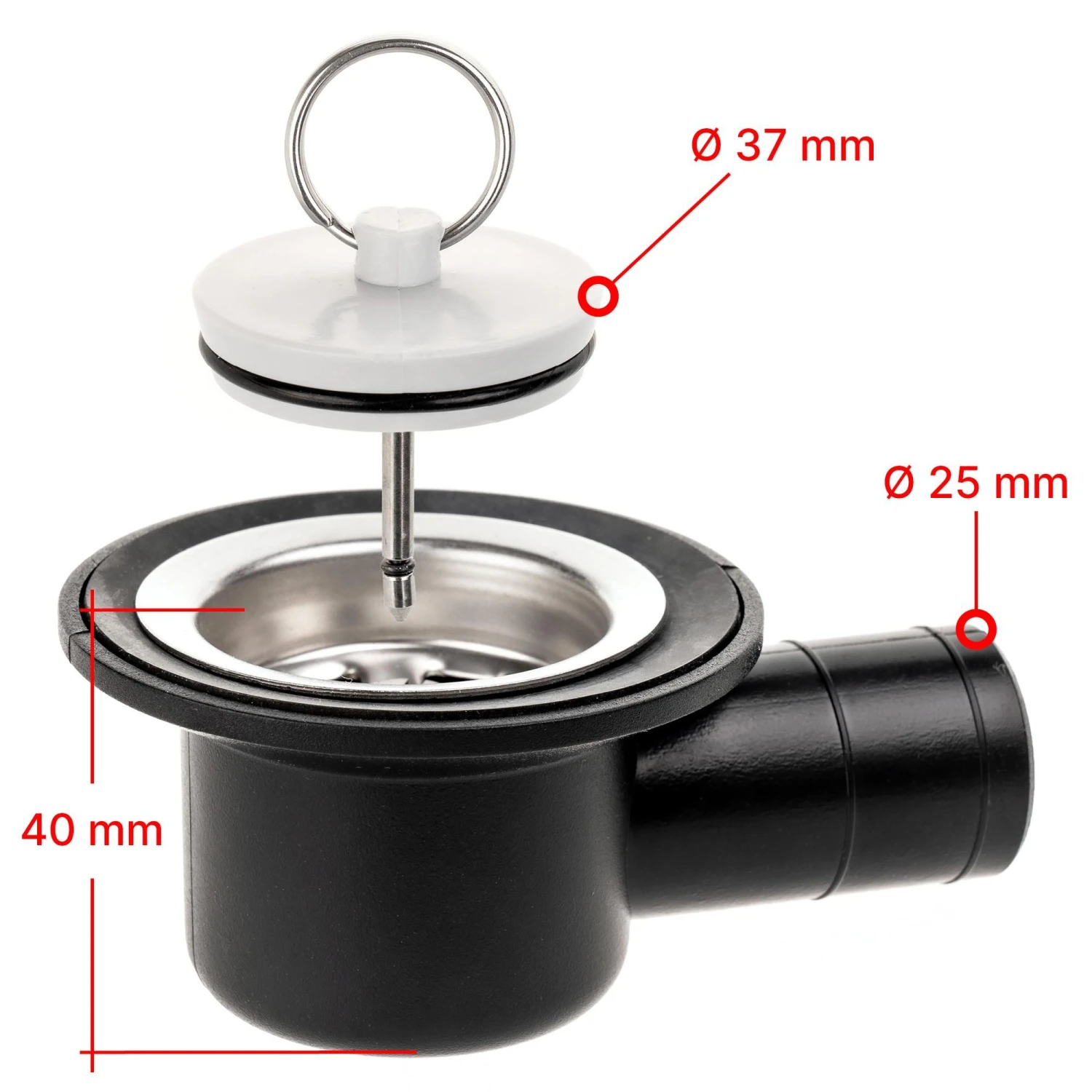 Reich Syfon Haaks Ø 39mm 7 Reich Syfon Haaks Ø 39mm - Afbeelding 5