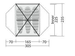 Robens Tent Lodge 3 EXP -Camping Gasstel Winkel Robens Tent Lodge 3 EXP 9