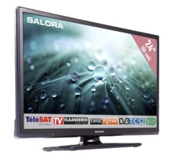 Salora Tv Travel Salora 24" 12/230V Led9109Cts2 Cd Led 6 Salora Tv Travel Salora 24" 12/230V Led9109Cts2 Cd Led -Camping Gasstel Winkel Salora TV Travel 24inch 12 230V Led9109Cts2 Cd Led linksvoor 2