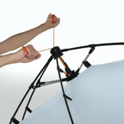 Terra Nation Strandtent Kau Kohu Plus RPET - Bleu -Camping Gasstel Winkel Terra Nation Kau Kohu Plus strandtent blauw 4