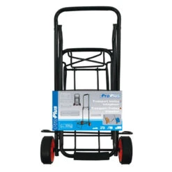 ProPlus Transport Trolley Inklapbaar Met Elastisch Koord 30Kg -Camping Gasstel Winkel Transporttrolleyinklapbaarmetelastischkoord30kg verpakking
