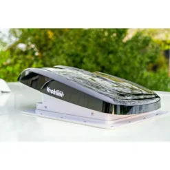 Vechline Dakventilator Luxuoso Transparant -Camping Gasstel Winkel Vechline Dakventilator Luxuoso Zwart 3