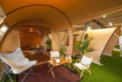 Karsten Tunneltent Lacerta - Beige -Camping Gasstel Winkel a dscf6701