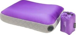 Cocoon Air Core Pillow Ul L -Camping Gasstel Winkel air core pillow cocoon reiskussen paars