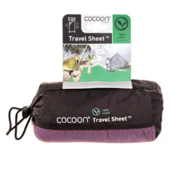 Cocoon Travelsheet 100% Cotton - Elephant Grey -Camping Gasstel Winkel cocoon travelsheet elephant grey 100 cotton verpakking