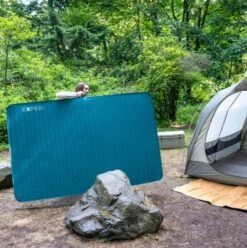 Exped Megamat Duo LW+ Cypress 19 Exped Megamat Duo LW+ Cypress -Camping Gasstel Winkel exped megamat duo lw cypress in gebruik