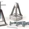 Fiamma Aluminium Jacks Assteunen 4 Stuks 1 Fiamma Aluminium Jacks Assteunen 4 Stuks -Camping Gasstel Winkel fiamma alu jacks