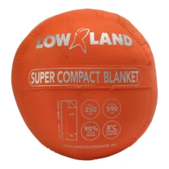 Lowland Slaapzak Super Compact Blanket - Orange 10 Lowland Slaapzak Super Compact Blanket - Orange -Camping Gasstel Winkel lowland slaapzak super compact blanket orange 4