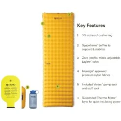 Slaapmat Nemo Tensor Trail Long Wide 14 Slaapmat Nemo Tensor Trail Long Wide -Camping Gasstel Winkel nemo tensor trail slaapmat 2