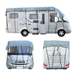 ProPlus Caravan En Camperdakhoes -Camping Gasstel Winkel proplus caravan en camperdakhoes 500 x 300 cm grijs 3 234466