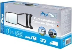 Proplus Caravanspiegel Duo -Camping Gasstel Winkel proplus carvanspiegel duo 3