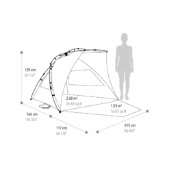 Terra Nation Strandtent Reka Kohu Plus RPET - Sand -Camping Gasstel Winkel reka plus 2 2
