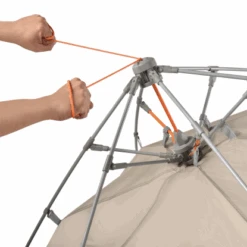 Terra Nation Strandtent Hare Kohu Plus RPET - Sand -Camping Gasstel Winkel rekakohuplus rpet 4 brown 415x415