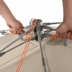 Terra Nation Strandtent Hare Kohu Plus RPET - Sand -Camping Gasstel Winkel rekakohuplus rpet 5 brown 415x415