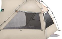 Terra Nation Strandtent Reka Kohu Plus RPET - Sand -Camping Gasstel Winkel rekakohuplus rpet brown windows